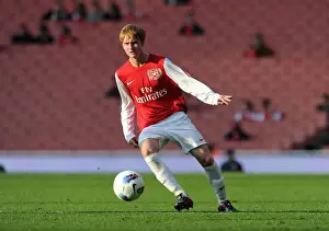Arsenal's James Campbell Scores the Winning Goal Against Chelsea U18 at Emirates Stadium (October 23, 2011)