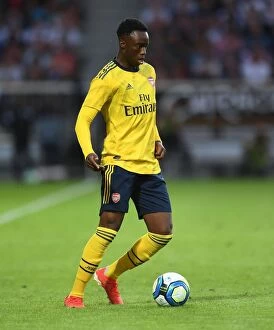 Images Dated 31st July 2019: Arsenal's James Olayinka in Action against Angers during 2019 Pre-Season Friendly