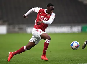 Arsenal's James Olayinka in Pre-Season Action against MK Dons