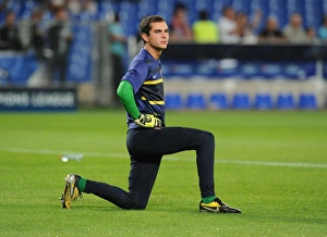 Arsenal's James Shea: Pre-Match Focus at Montpellier, 2012