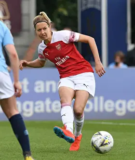 Arsenal's Janni Arnth Faces Off Against Manchester City in WSL Action