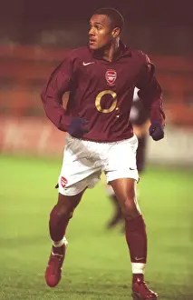 Arsenal's Jay Simpson Scores in 2-2 Draw Against Southampton Reserves, FA Premier Reserve League South, Underhill, Barnet, 14/11/05