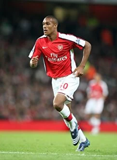 Images Dated 23rd September 2008: Arsenal's Jay Simpson Scores Hat-trick in 6-0 Carling Cup Victory over Sheffield United at