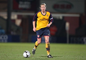 Arsenal Ladies V Doncaster Rovers Belles - League Cup Final 2008-9 Prints: Arsenal's Jayne Ludlow Celebrates Victory in FA WSL Cup Final: Arsenal 5-0 Doncaster Rovers Belles