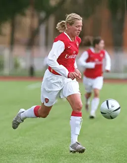 Arsenal's Jayne Ludlow Scores in UEFA Cup Win over Brondby