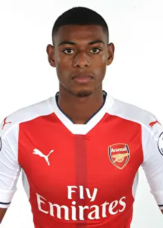 Arsenal's Jeff Reine-Adelaide at 2016-17 First Team Photocall
