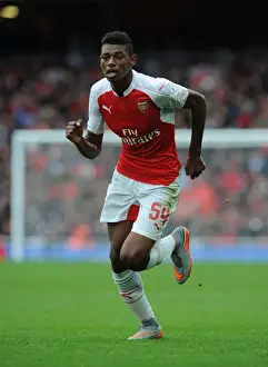 Arsenal V Wolfsburg - Emirates Cup 2015/16 Prints: Arsenal's Jeff Reine-Adelaide Stands Out in Emirates Cup Match Against VfL Wolfsburg
