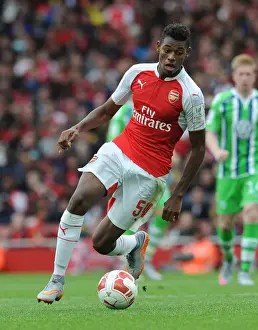 Arsenal V Wolfsburg - Emirates Cup 2015/16 Prints: Arsenal's Jeff Reine-Adelaide Stars in Emirates Cup Victory over VfL Wolfsburg