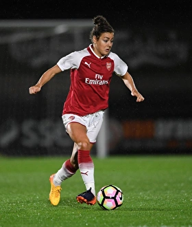 Arsenal's Jemma Rose in Action: Arsenal Women vs Everton Ladies Pre-Season 2017-18