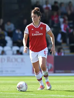 Arsenal's Jennifer Beattie in Action: Arsenal Women vs. West Ham United, WSL Match (September 2019)