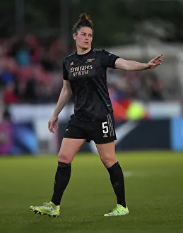 Brighton And Hove Albion Women V Arsenal Women 2022-23 Prints: Arsenal's Jennifer Beattie in Action against Brighton & Hove Albion in FA Women's Super League (2022-23)