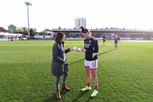Arsenal's Jennifer Beattie Celebrates 150th Appearance Against Leicester City in FA Women's Super League