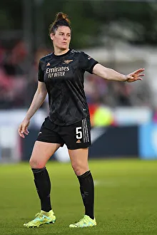 Brighton And Hove Albion Women V Arsenal Women 2022-23 Prints: Arsenal's Jennifer Beattie Gestures During Brighton & Hove Albion vs Arsenal Women's Super League Match