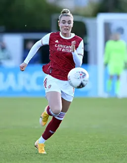 Arsenal's Jill Roord in Action: Arsenal Women vs Everton Women, FA WSL (2020-21)