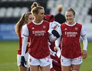 Arsenal's Jill Roord Supports Community Program Participant Ahead of Arsenal Women vs. Everton