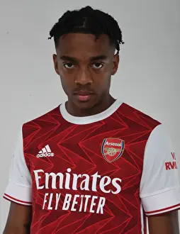 Arsenal's Joe Willock at 2020-21 First Team Photocall
