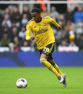 Newcastle United V Arsenal 2019-20 Prints: Arsenal's Joe Willock in Action: Arsenal vs. Newcastle United, Premier League 2019-20