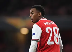 Arsenal's Joe Willock in Action against Eintracht Frankfurt - UEFA Europa League 2019-20