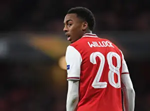 Arsenal's Joe Willock in Action against Eintracht Frankfurt - UEFA Europa League 2019-20