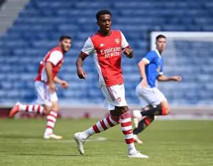 Glasgow Rangers V Arsenal 2021-22 Prints: Arsenal's Joe Willock in Action against Rangers during the 2021 Pre-Season Friendly
