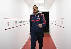 Arsenal's Joe Willock Arrives at Vitality Stadium for FA Cup Fourth Round Clash vs AFC Bournemouth