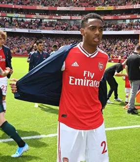 Arsenal V Burnley 2019-20 Prints: Arsenal's Joe Willock: Focused Before Arsenal v Burnley (2019-20)