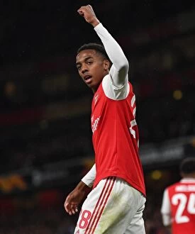 Arsenal v Standard Liege 2019-20 Collection: Arsenal's Joe Willock Scores Hat-Trick: Europa League Victory over Standard Liege