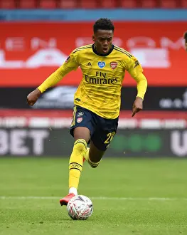 Sheffield United V Arsenal - FA Cup 2019-20 Prints: Arsenal's Joe Willock Shines in FA Cup Quarterfinal Clash Against Sheffield United