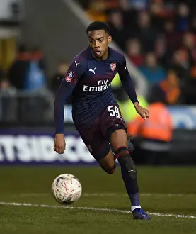 Blackpool V Arsenal - FA Cup 2019 Prints: Arsenal's Joe Willock Shines in FA Cup Third Round Clash Against Blackpool