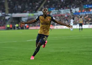 Arsenal's Joel Campbell Scores Hat-Trick: Dominant Performance Against Swansea City in Premier League