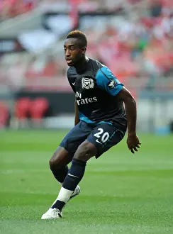 Arsenal's Johan Djourou in Action against Benfica during 2011-12 Pre-Season Friendly in Lisbon