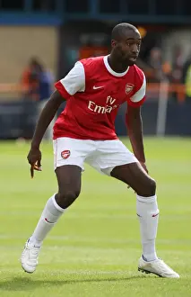 Barnet V Arsenal 2010-11 Prints: Arsenal's Johan Djourou Leads 4-0 Pre-Season Win Over Barnet