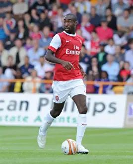 Barnet V Arsenal 2010-11 Prints: Arsenal's Johan Djourou Shines in 4-0 Pre-Season Victory Over Barnet