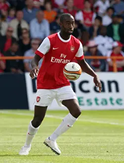 Barnet V Arsenal 2010-11 Prints: Arsenal's Johan Djourou Shines in 4-0 Pre-Season Victory over Barnet at Underhill