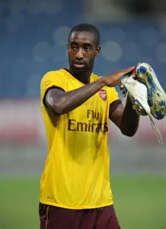Arsenal's Johan Djourou Stars in 4-0 Thrashing of Sturm Graz, Austria 2010