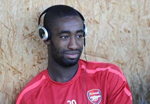 Images Dated 22nd July 2010: Arsenal's Johan Djourou at Training Camp, Austria, 2010