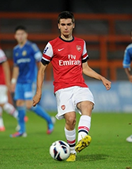 Arsenal U19 V Olympique De Marseille - NextGen 2012-13 Prints: Arsenal's Jon Toral Shines in NextGen Series Clash Against Marseille