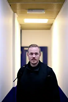 Liverpool Women V Arsenal Women 2023-24 Prints: Arsenal's Jonas Eidevall Arrives at Prenton Park Ahead of Liverpool vs Arsenal Women's Super League Clash