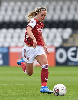 Arsenal Women V Aston Villa Women 2020-21 Prints: Arsenal's Jordan Nobbs in Action: Arsenal Women vs