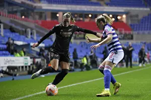 Reading Women V Arsenal Women 2022-23 Prints: Arsenal's Jordan Nobbs in Action against Reading in FA WSL Match