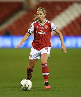 Arsenal Women V Chelsea Women - Continental Cup Final 2020 Prints: Arsenal's Jordan Nobbs in FA Womens Continental League Cup Final Against Chelsea