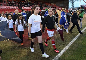 Arsenal Women v Chelsea Women - Continental Cup Final 2020 Collection: Arsenal's Jordan Nobbs Gears Up for FA Womens Continental League Cup Final Clash Against Chelsea