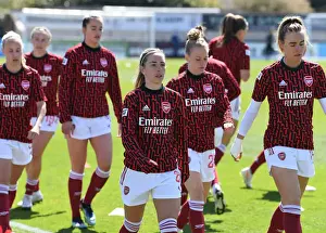 Arsenal's Jordan Nobbs - Pre-Match Focus at Empty Meadow Park: Arsenal Women vs Brighton & Hove Albion (FA WSL 2021)