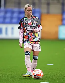 Liverpool Women V Arsenal Women 2022-23 Prints: Arsenal's Jordan Nobbs Prepares for Liverpool Clash in FA WSL Match