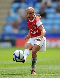 Arsenal Ladies v Bristol Academy FA Cup Final 2011 Collection: Arsenal's Jordan Nobbs Scores in FA Cup Final Victory over Bristol Academy (2011)