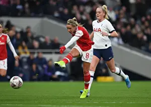 Tottenham Hotspur Women V Arsenal Women 2019-20 Prints: Arsenal's Jordan Nobbs Shines as Gunners Defeat Tottenham in FA WSL Showdown