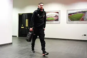 Arsenal's Jorginho Arrives at Emirates Stadium Ahead of Arsenal v Chelsea Clash (2022-23)