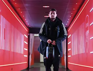 Arsenal V Crystal Palace 2022-23 Prints: Arsenal's Jorginho Arrives at Emirates Stadium Ahead of Arsenal v Crystal Palace Premier League Clash (2022-23)