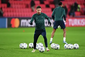 PSV Eindoven V Arsenal 2023-24 Prints: Arsenal's Jorginho Gears Up for PSV Eindhoven Clash in Champions League Group Stage