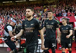 Arsenal's Jorginho Leads Team Out against Nottingham Forest in Premier League Showdown (2022-23)
